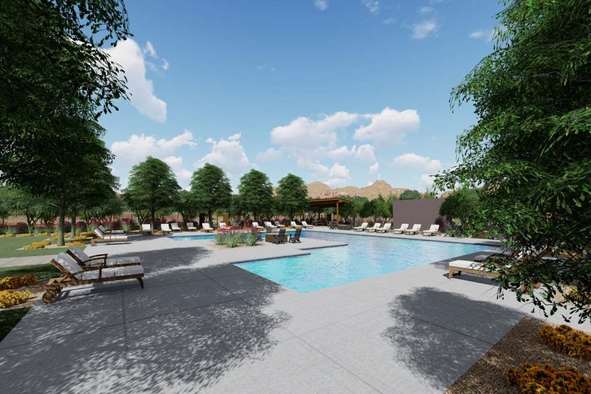 Future planned swimming pool