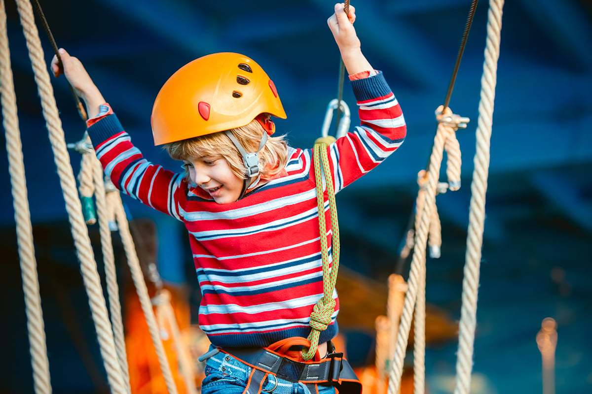 Near Quarry Park Adventures for rock climbing, rappelling, zip-lining and more