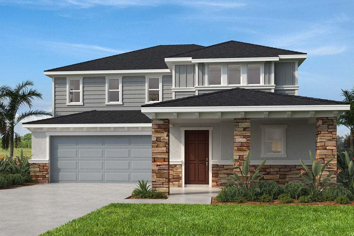 Exterior I with optional stone