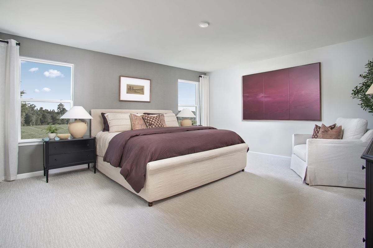 Plan 2338 Modeled - Primary bedroom