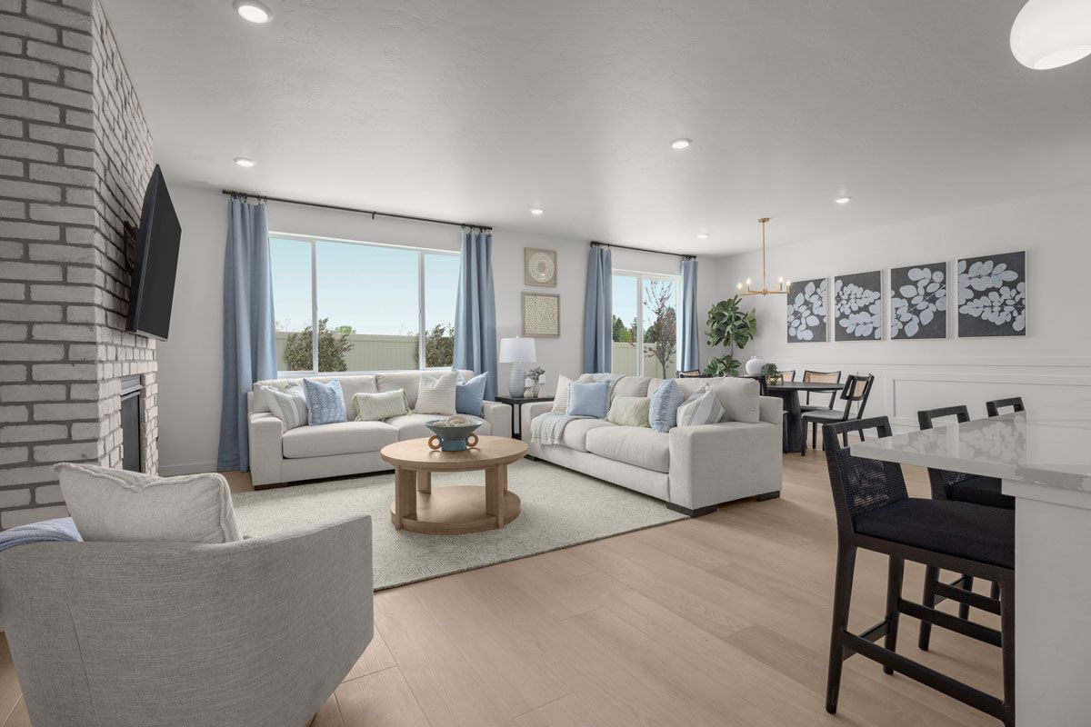 Plan 2330 Modeled - Great room