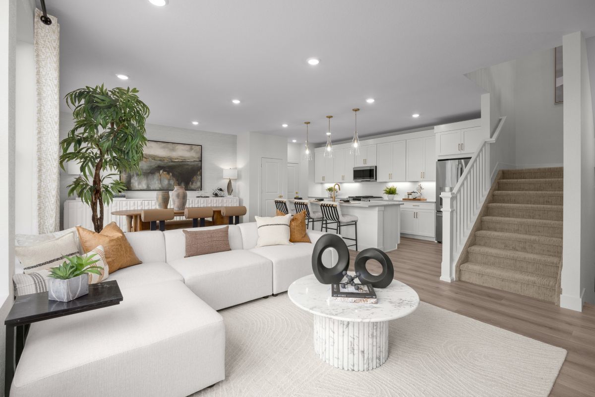 Plan 1886 Modeled - Great room