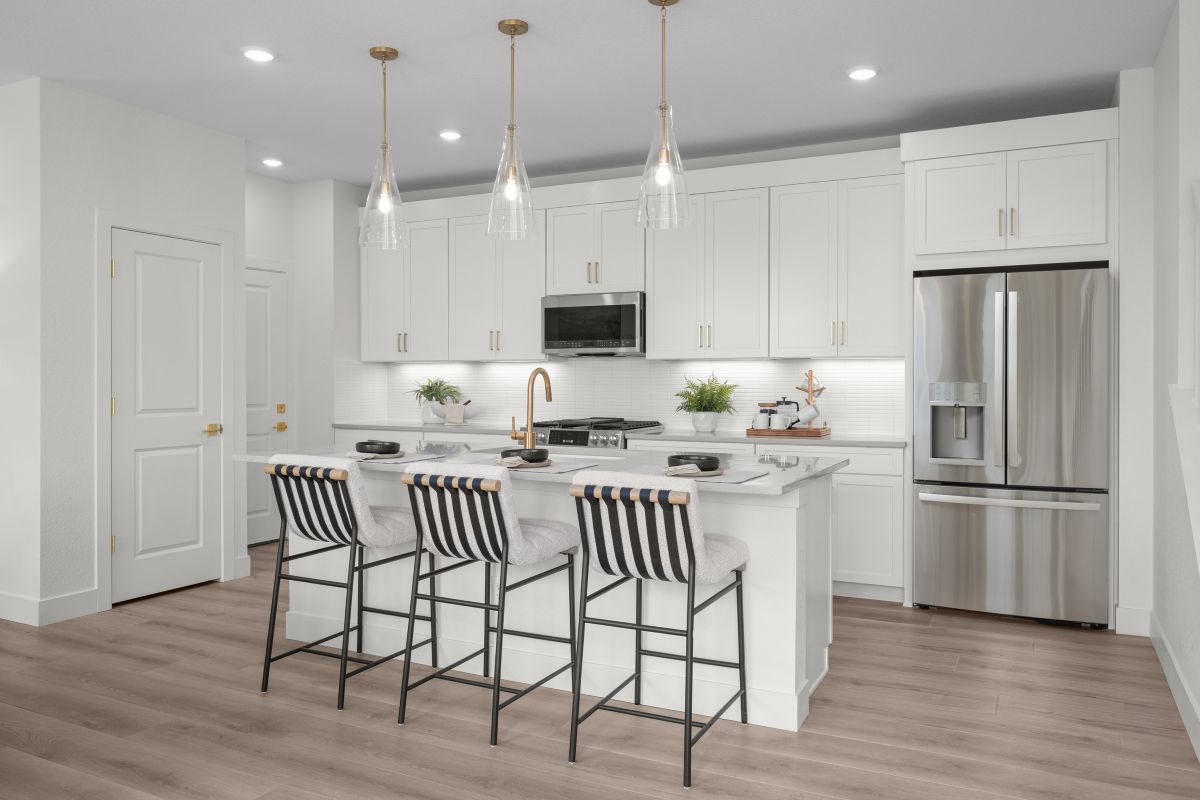 Plan 1886 Modeled - Kitchen