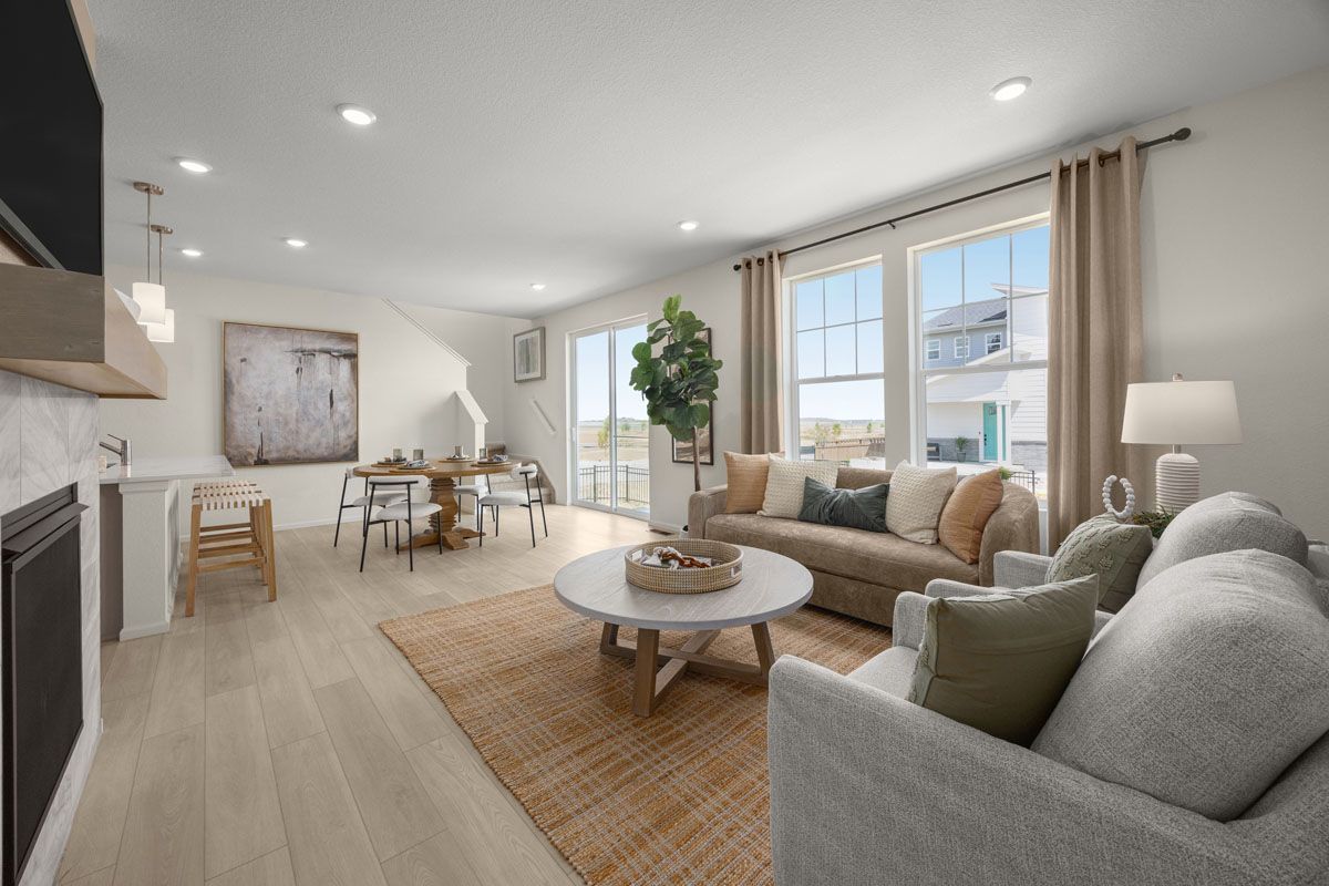 Plan 1672 Modeled - Great room