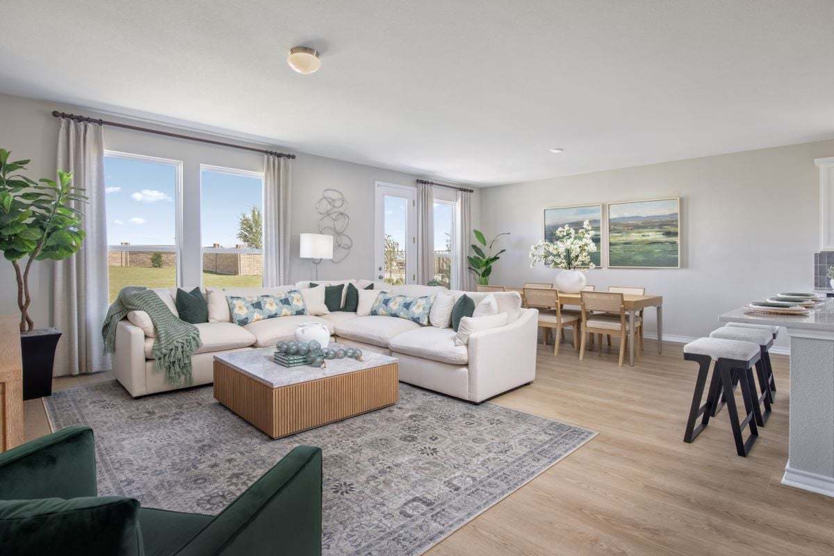 Plan 2062 Modeled - Great room