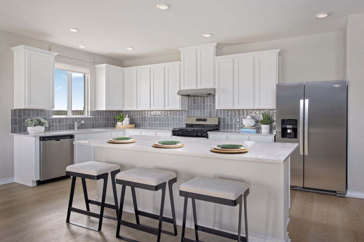 Plan 2062 Modeled - Kitchen