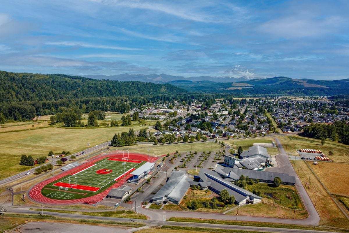 Minutes to Orting High School