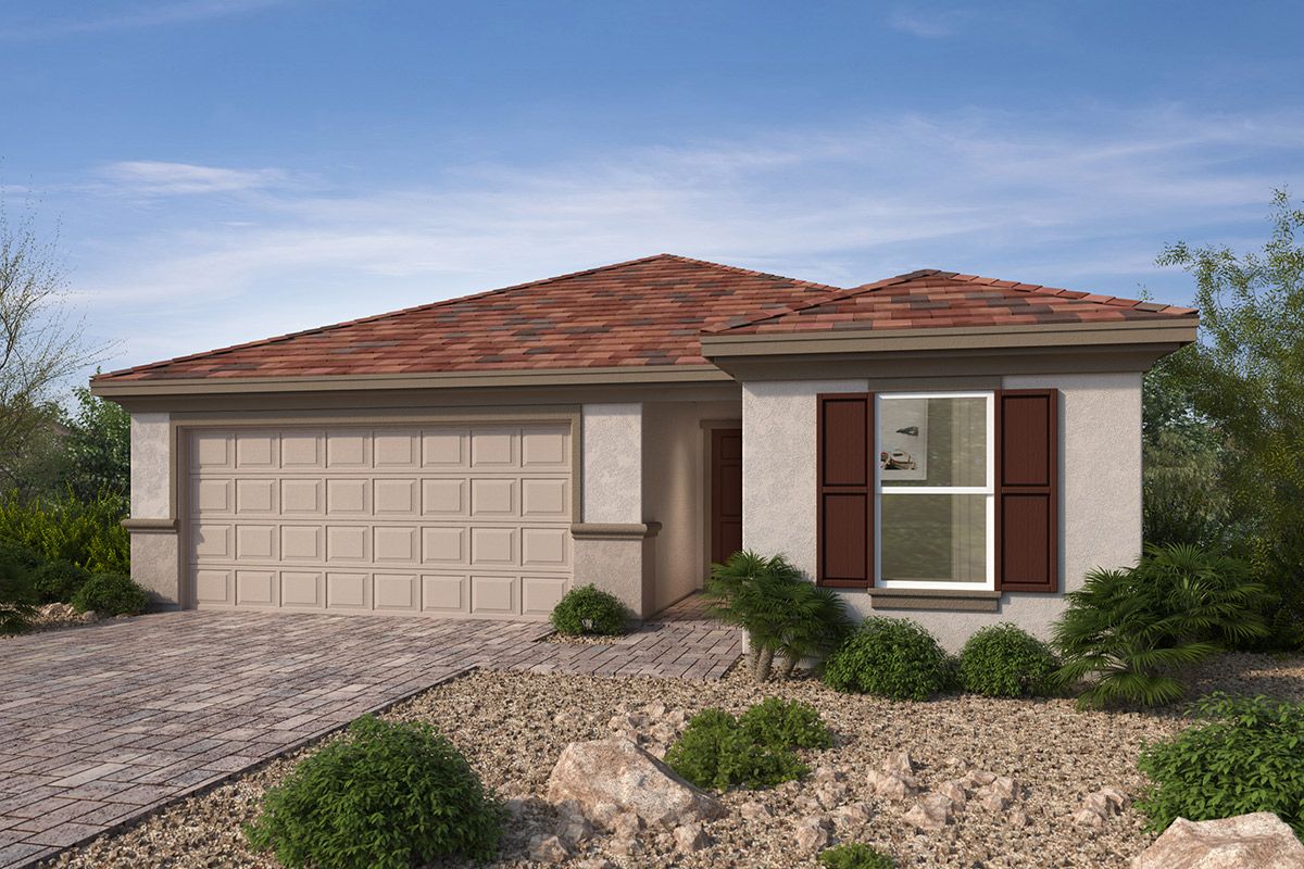 Plan 1901 Modeled floor plan