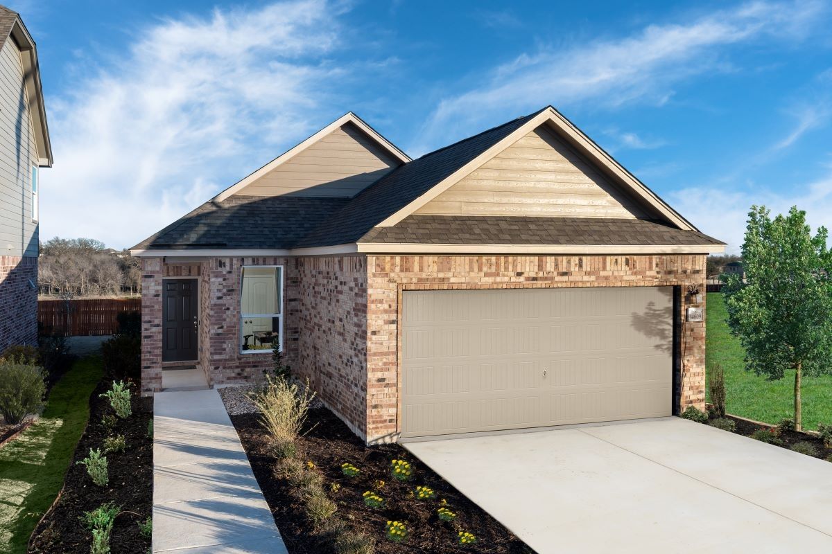 Plan 1360 - Stoney Chase: Del Valle, Texas - KB Home
