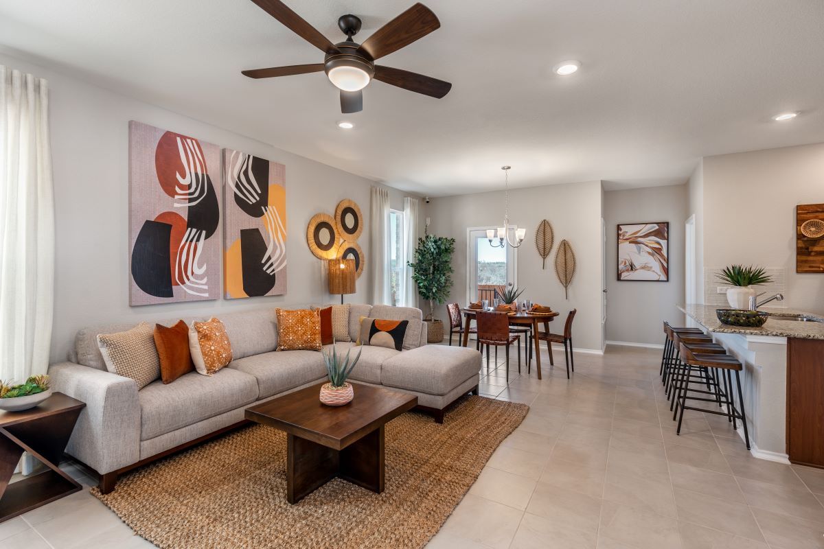 Plan 1360  - Great room