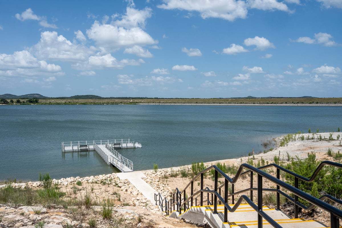 Private community dock