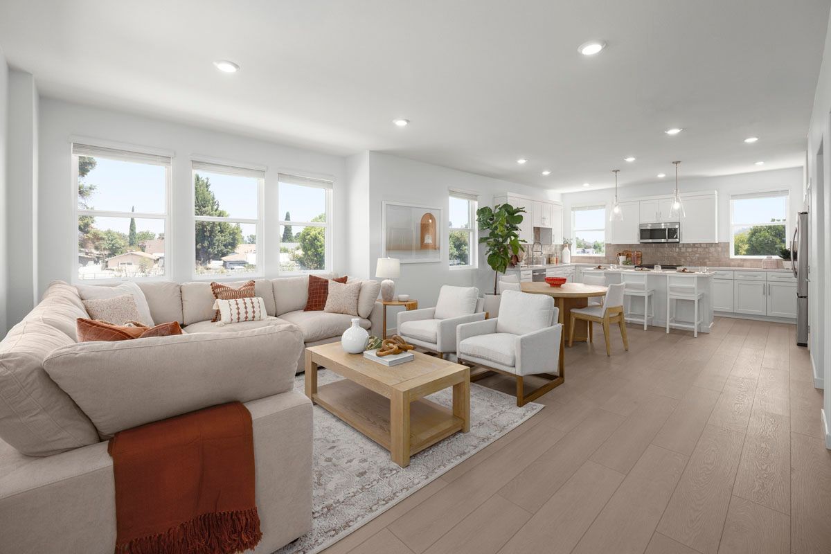 Plan 1680 Modeled - Great room