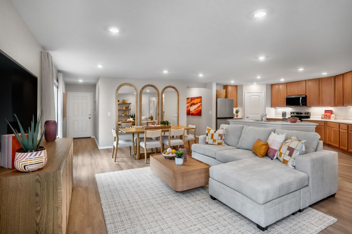 Plan 1548 Modeled - Great room