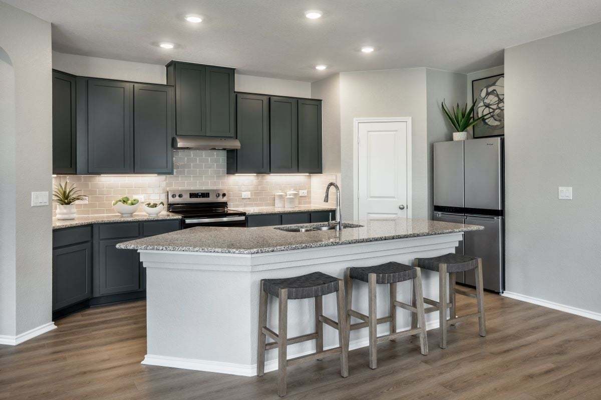 Plan 1702 Modeled - Kitchen