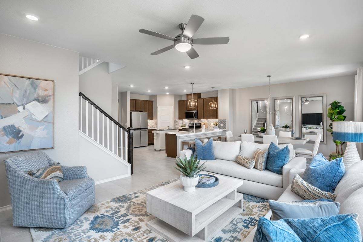 Plan 2458 Modeled - Great room