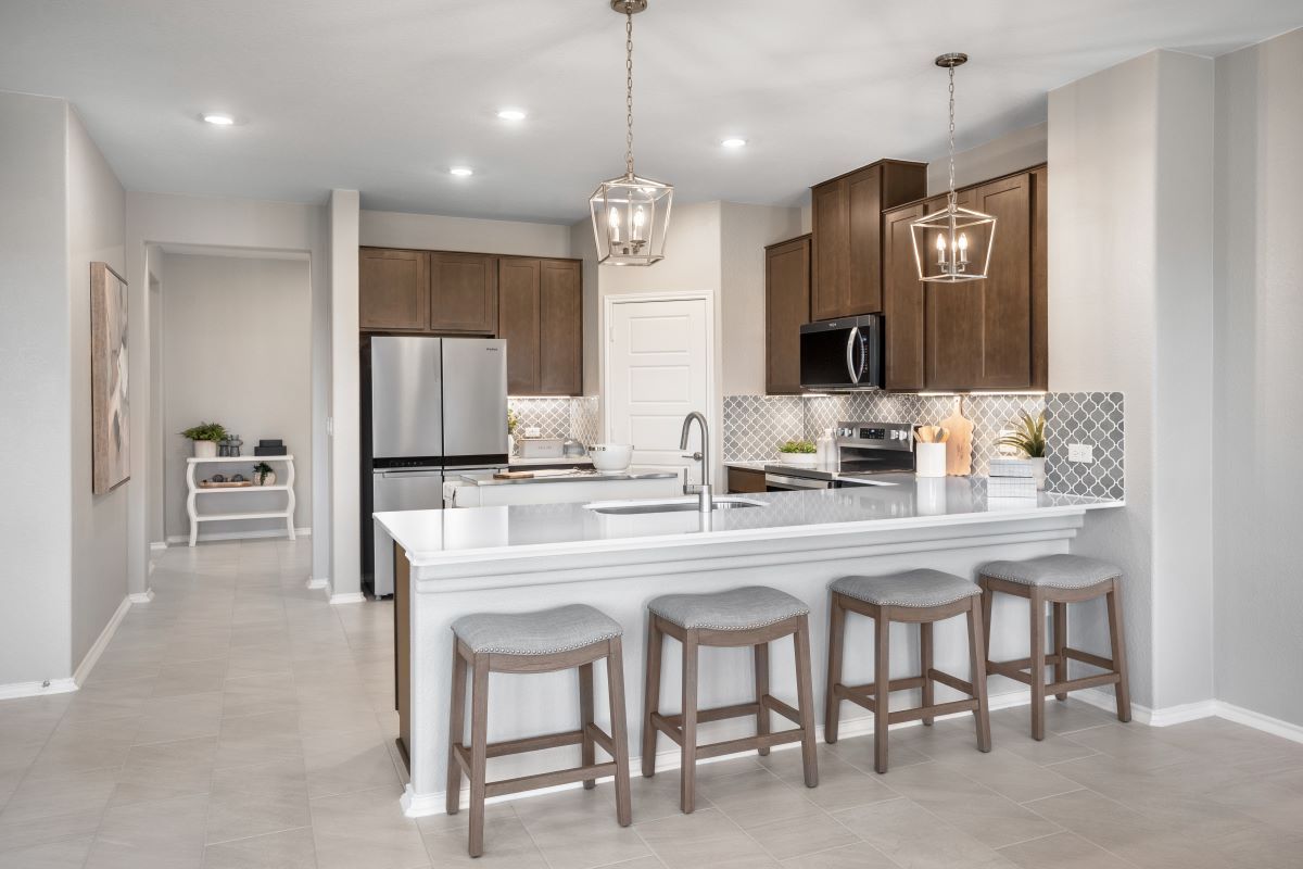 Plan 2458 Modeled - Kitchen
