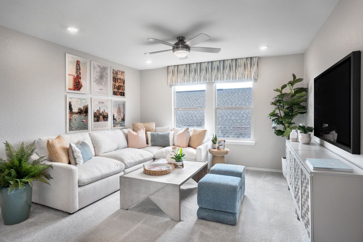 Plan 2458 Modeled - Loft
