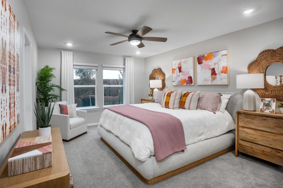 Plan 1548 - Primary bedroom