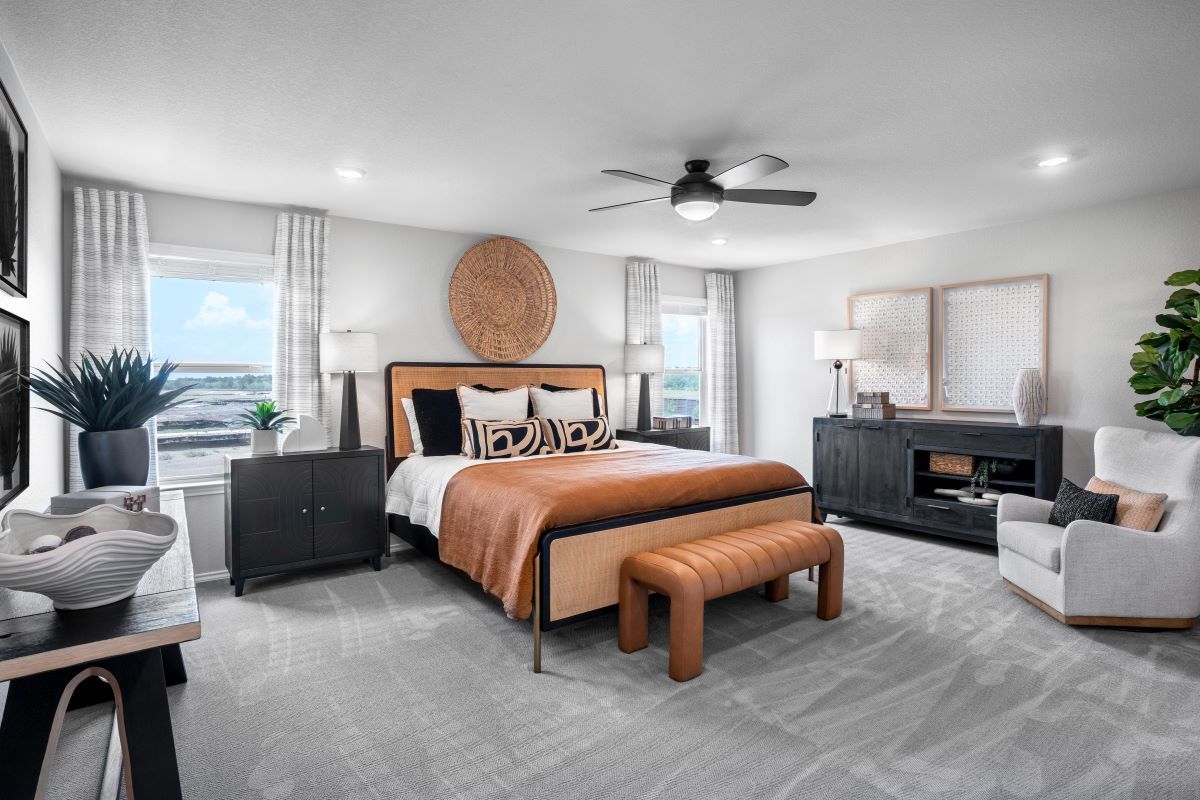 Plan 2897 Modeled - Primary bedroom