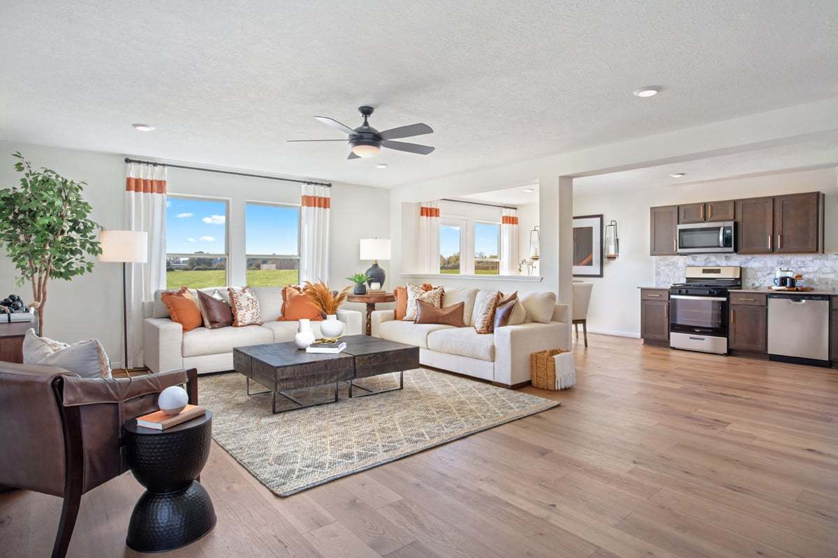 Plan 1609  - Great room