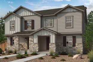 Plan 1672 Modeled - Painted Prairie Villas: Aurora, Colorado - KB Home