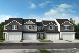 Plan 1566 Modeled - Brooks Mill II Townhomes: Durham, North Carolina - KB Home