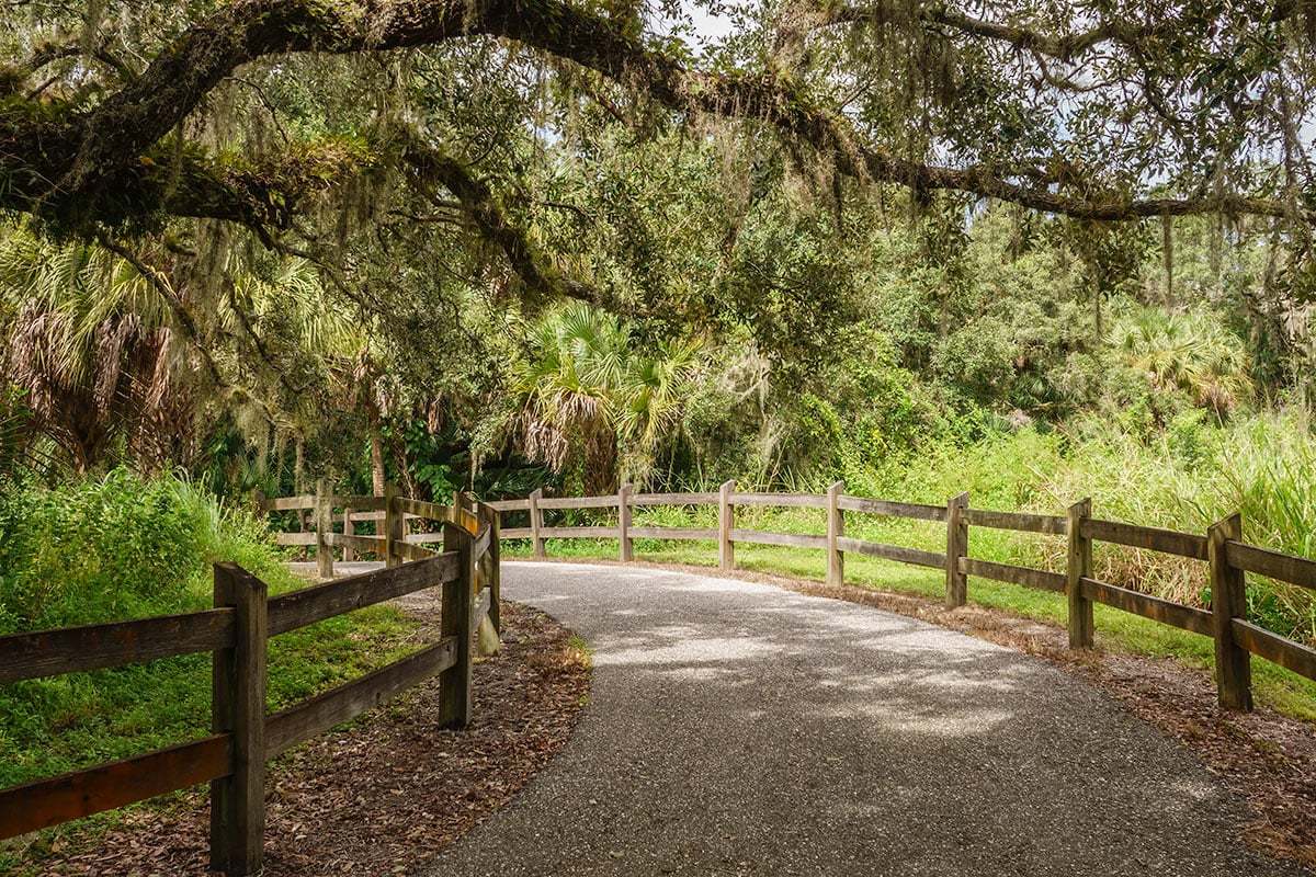 Walking trails nearby