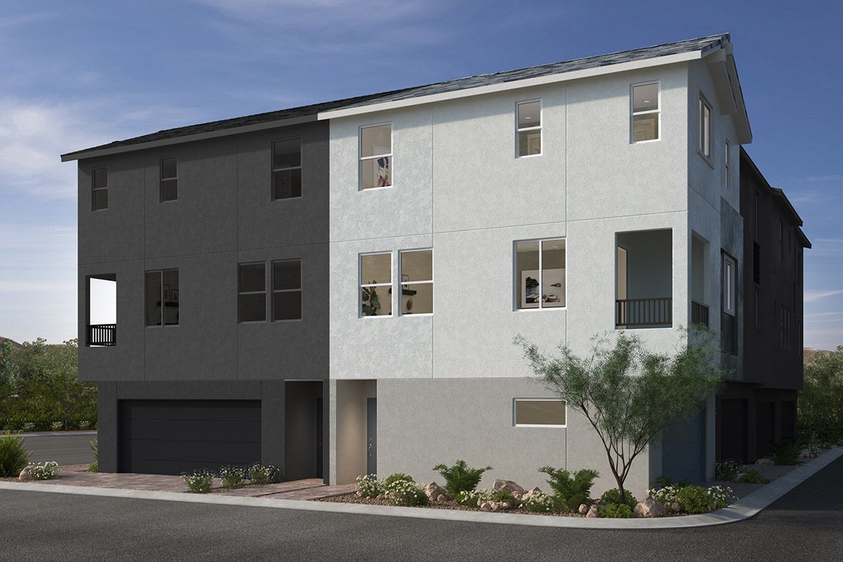 Plan 1201 End Unit floor plan