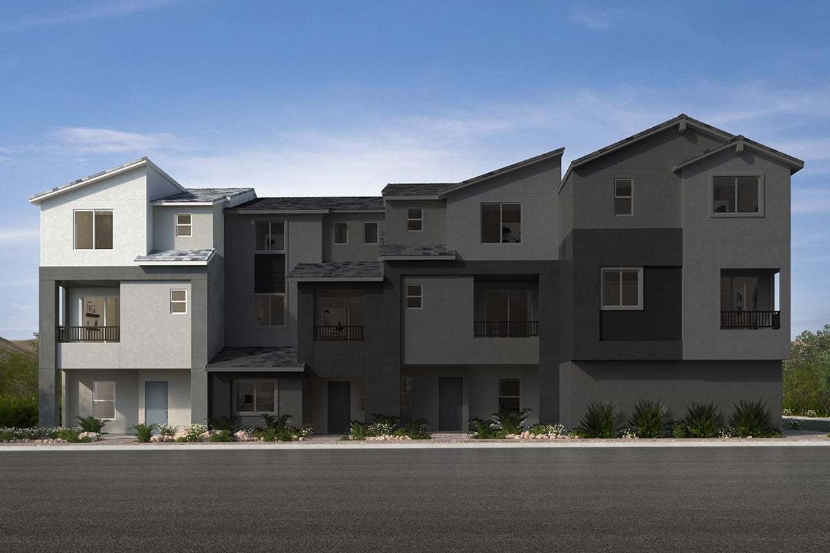 Plan 1803 End Unit - Exterior A