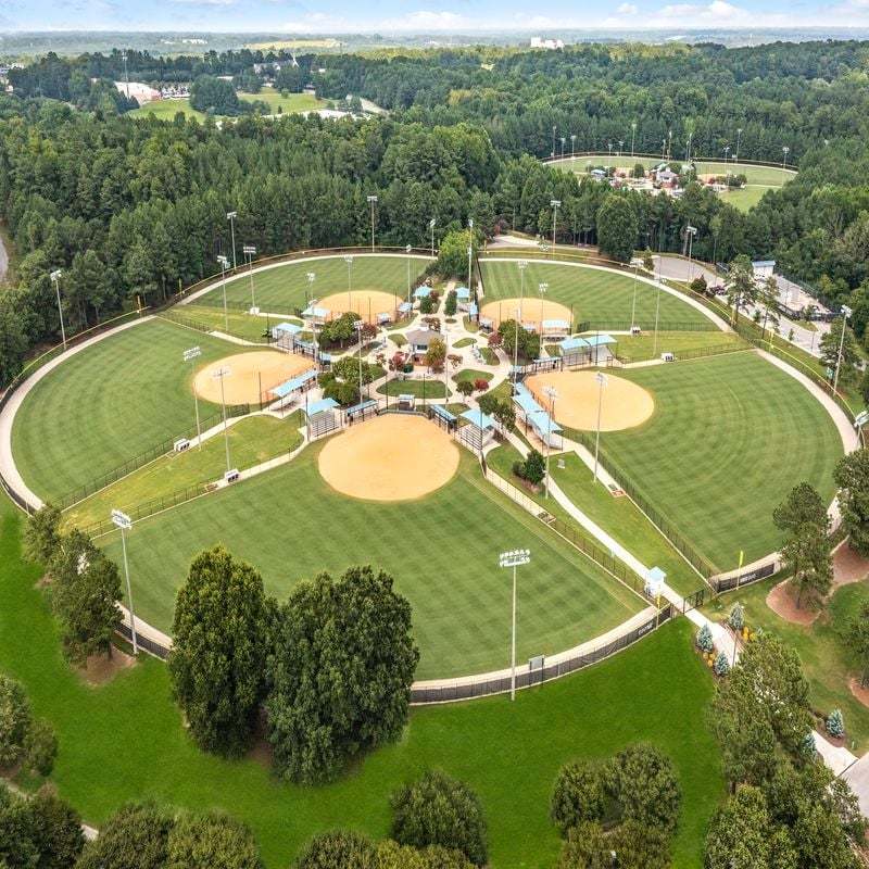 15-minute drive to Walnut Creek Athletic Complex