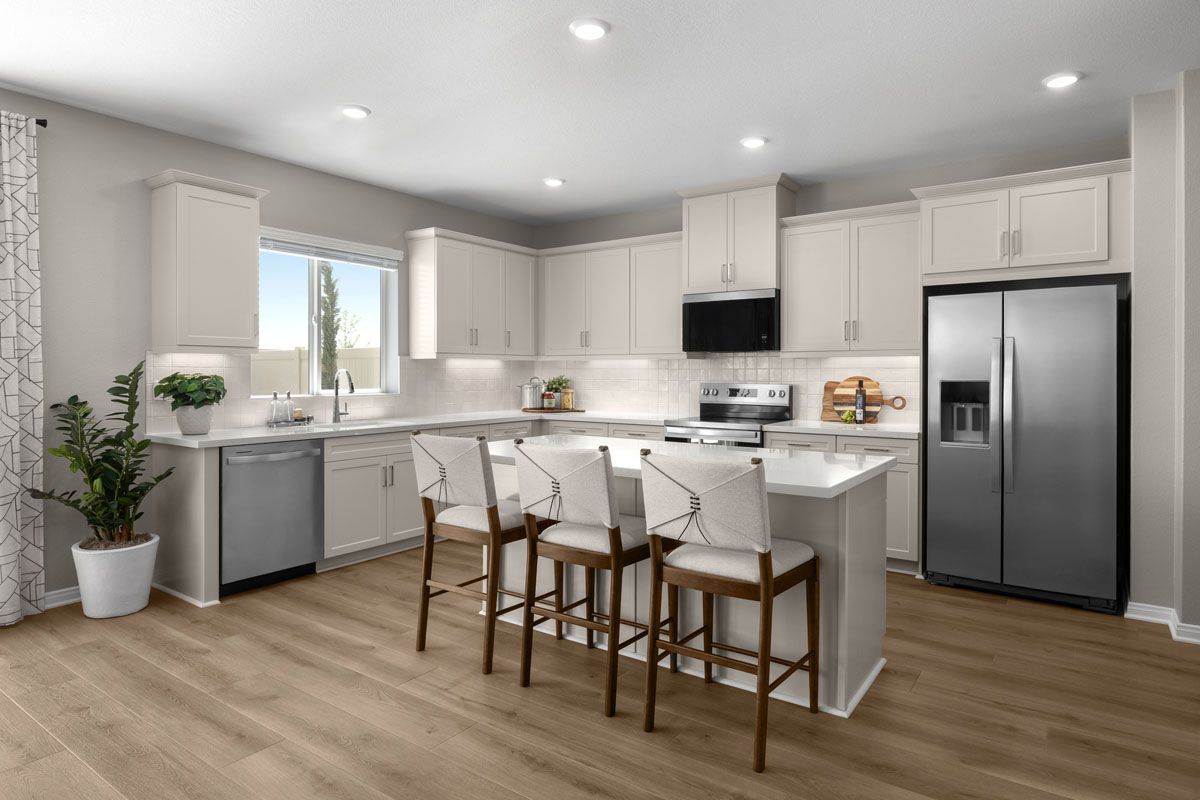 Plan 2429 Modeled - Kitchen