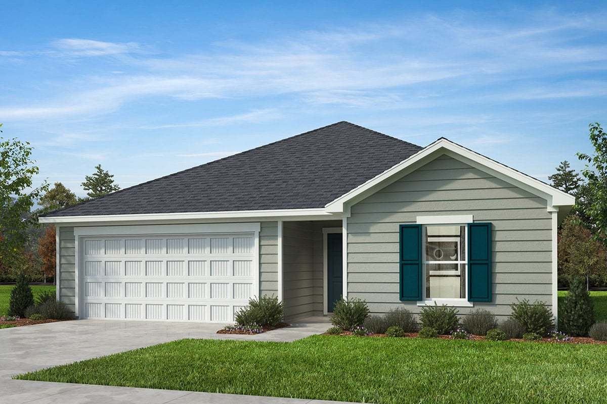 Plan 1445 Modeled - Exterior L