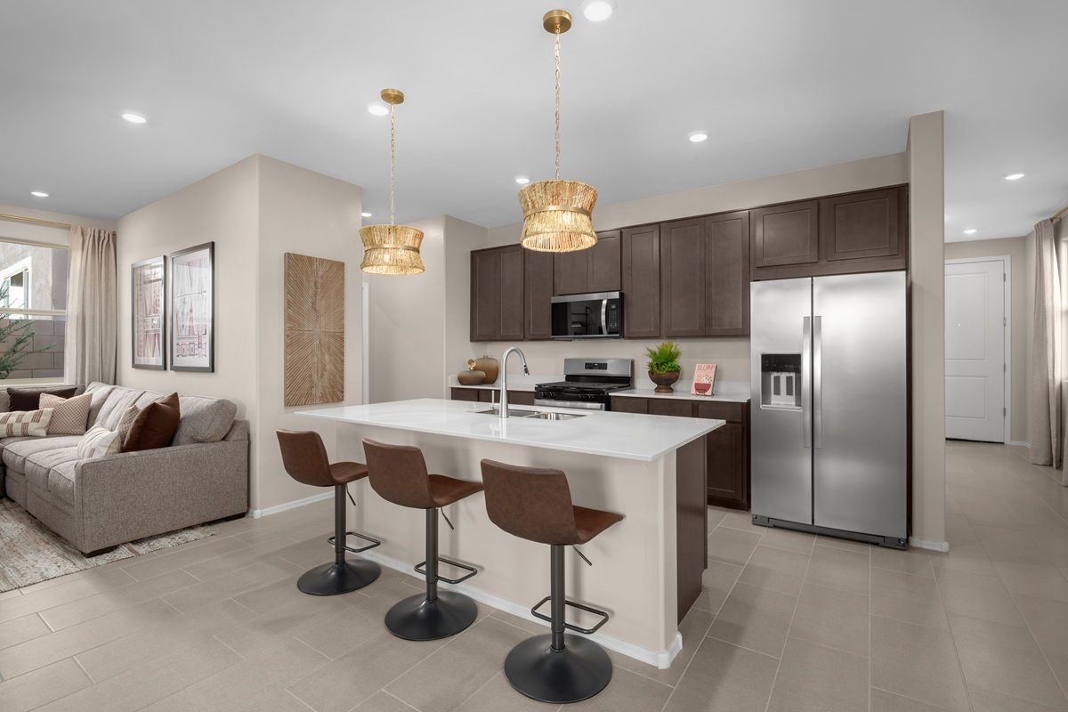 Plan 1760 Modeled - Kitchen