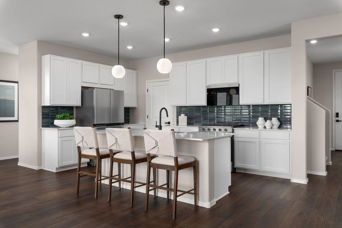 Plan 2331 Modeled - Kitchen