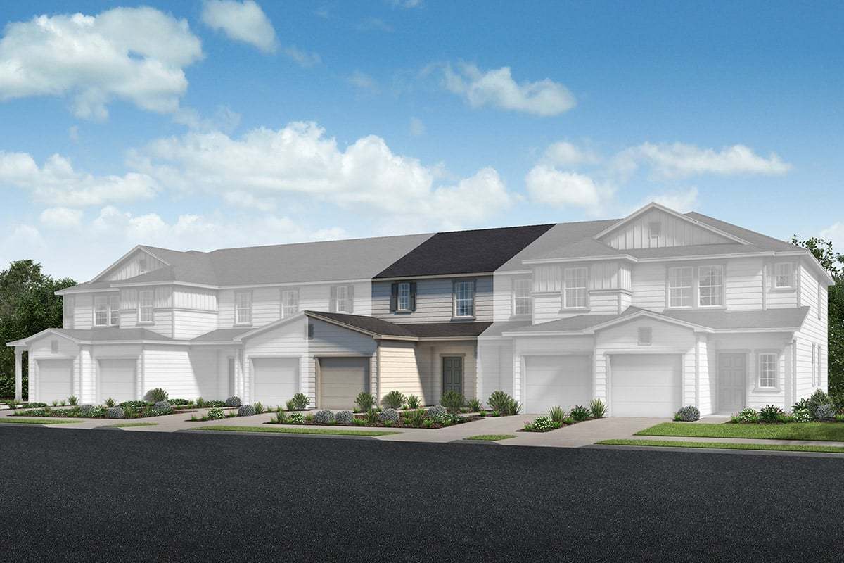 Plan 1354 Modeled - Orchard Park Townhomes: Saint Augustine, Florida - KB Home