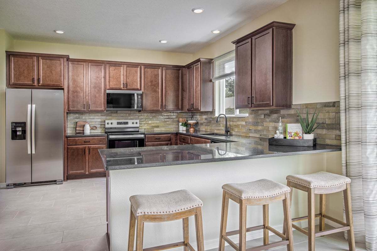 Plan 2107 Modeled - Kitchen