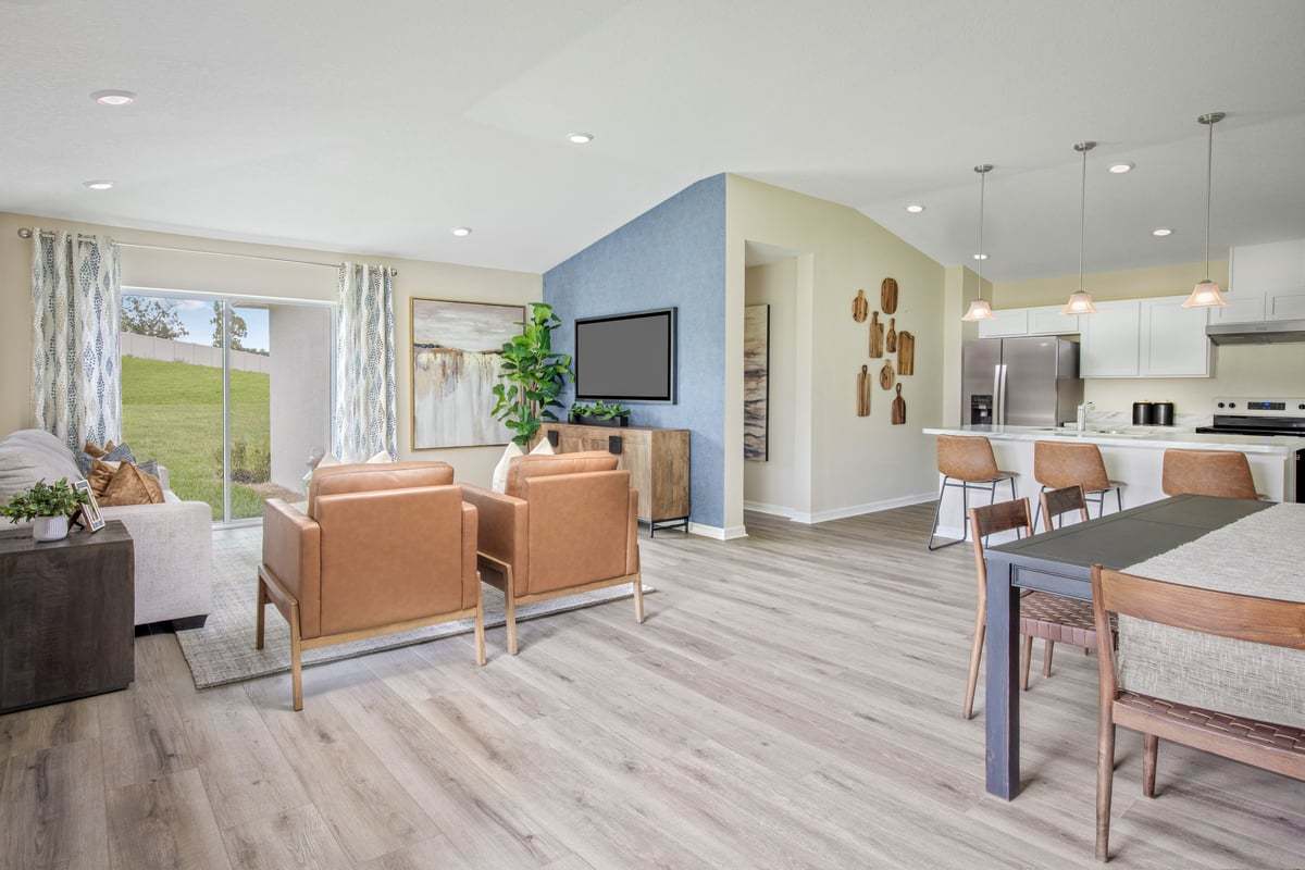 Plan 1511 Modeled - Great room