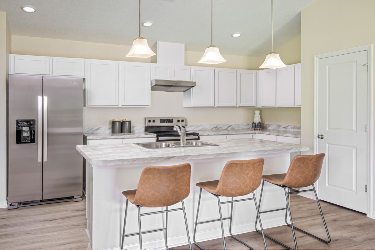 Plan 1511 Modeled - Kitchen
