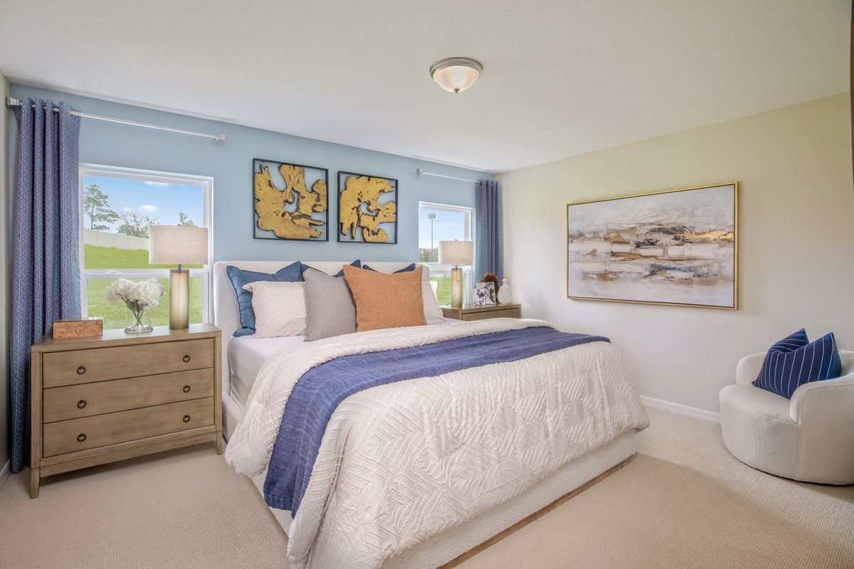 Plan 1511 Modeled - Primary bedroom