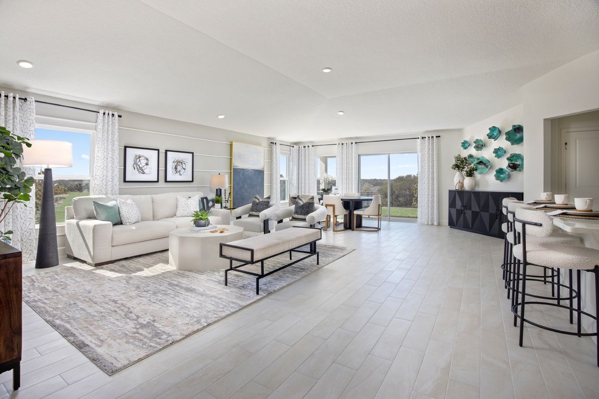 Plan 1989 Modeled - Great room