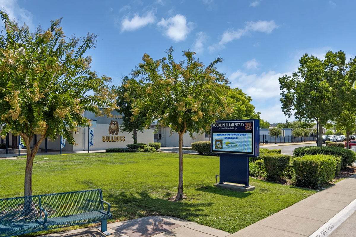 Near Rocklin Elementary School