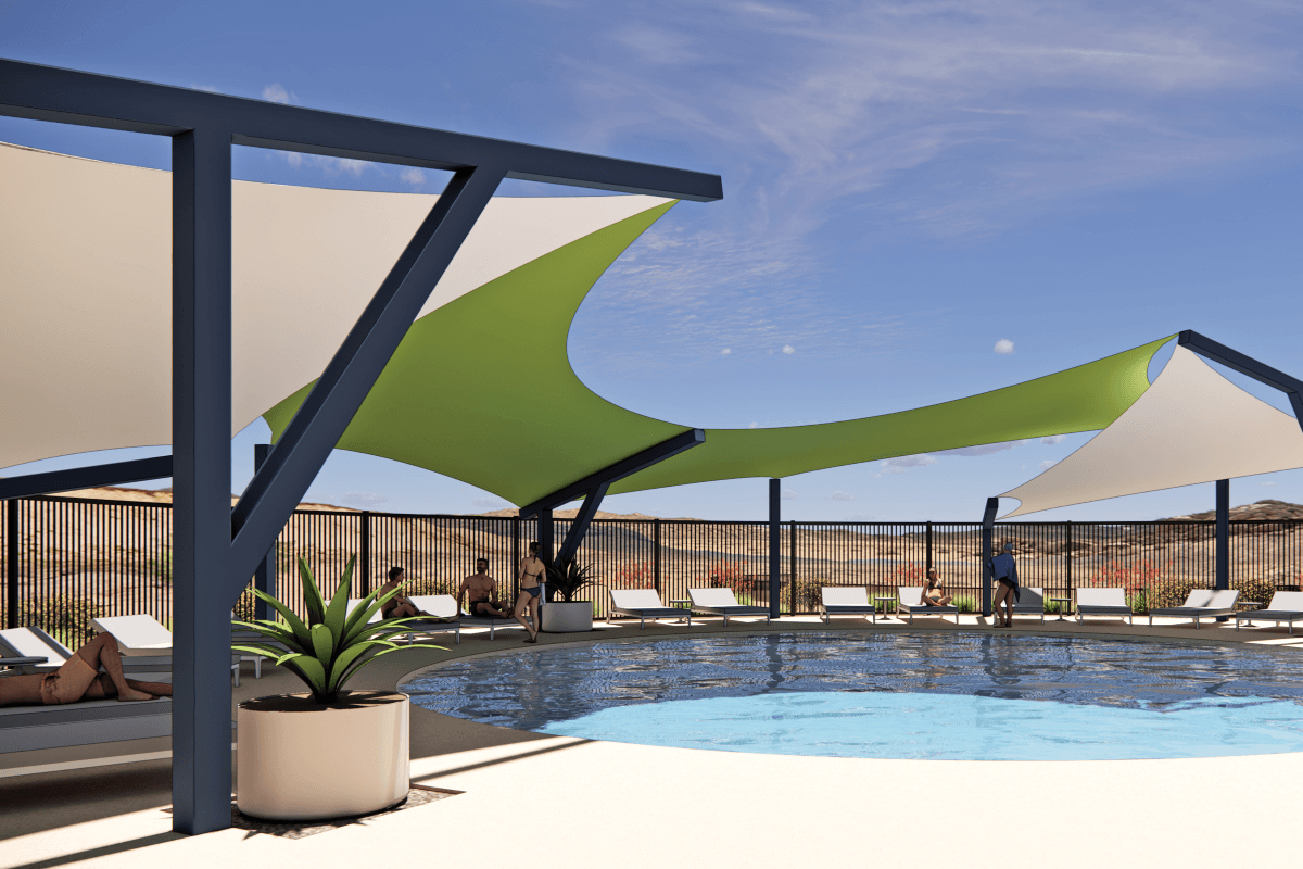 Future planned swimming pool