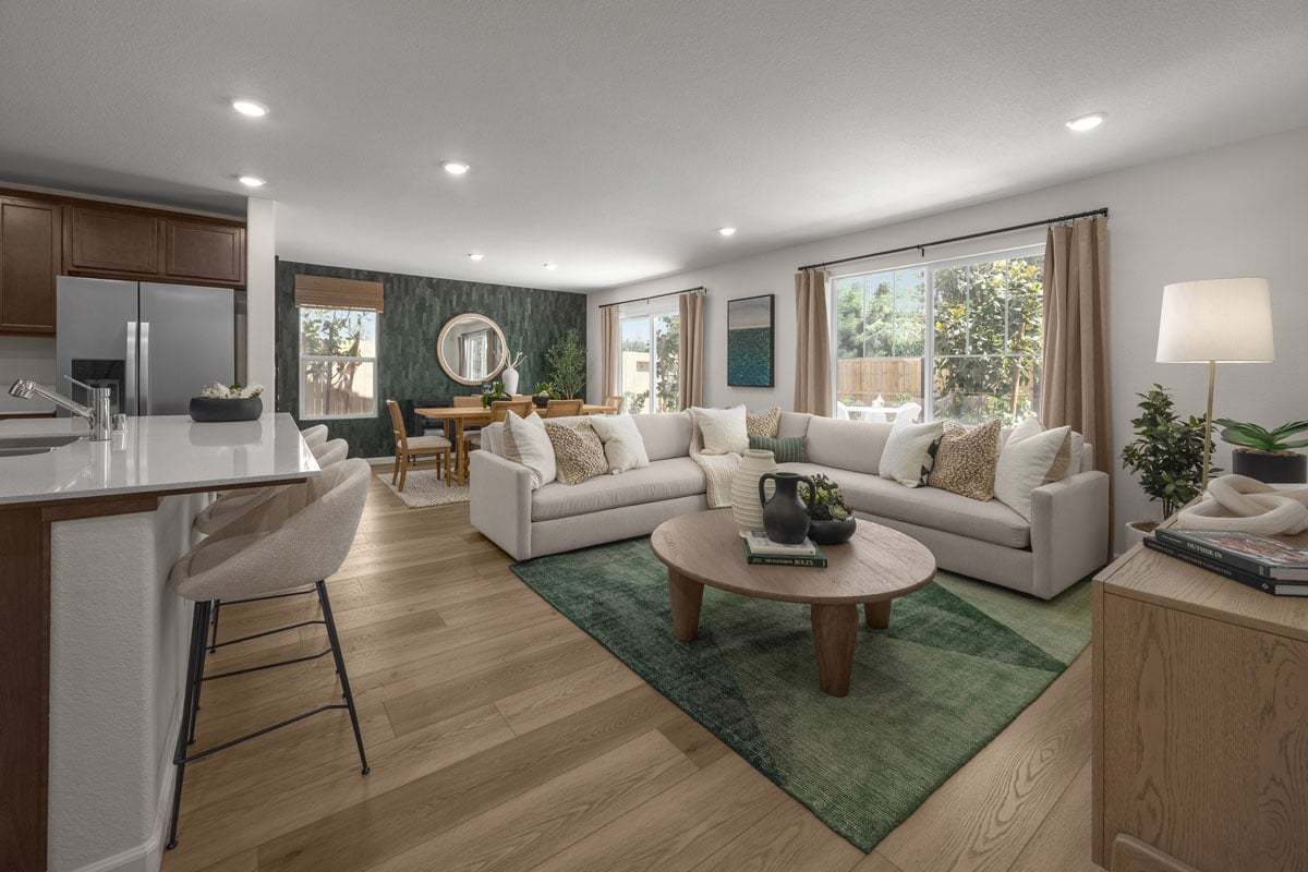 Plan 1481 Modeled - Great room