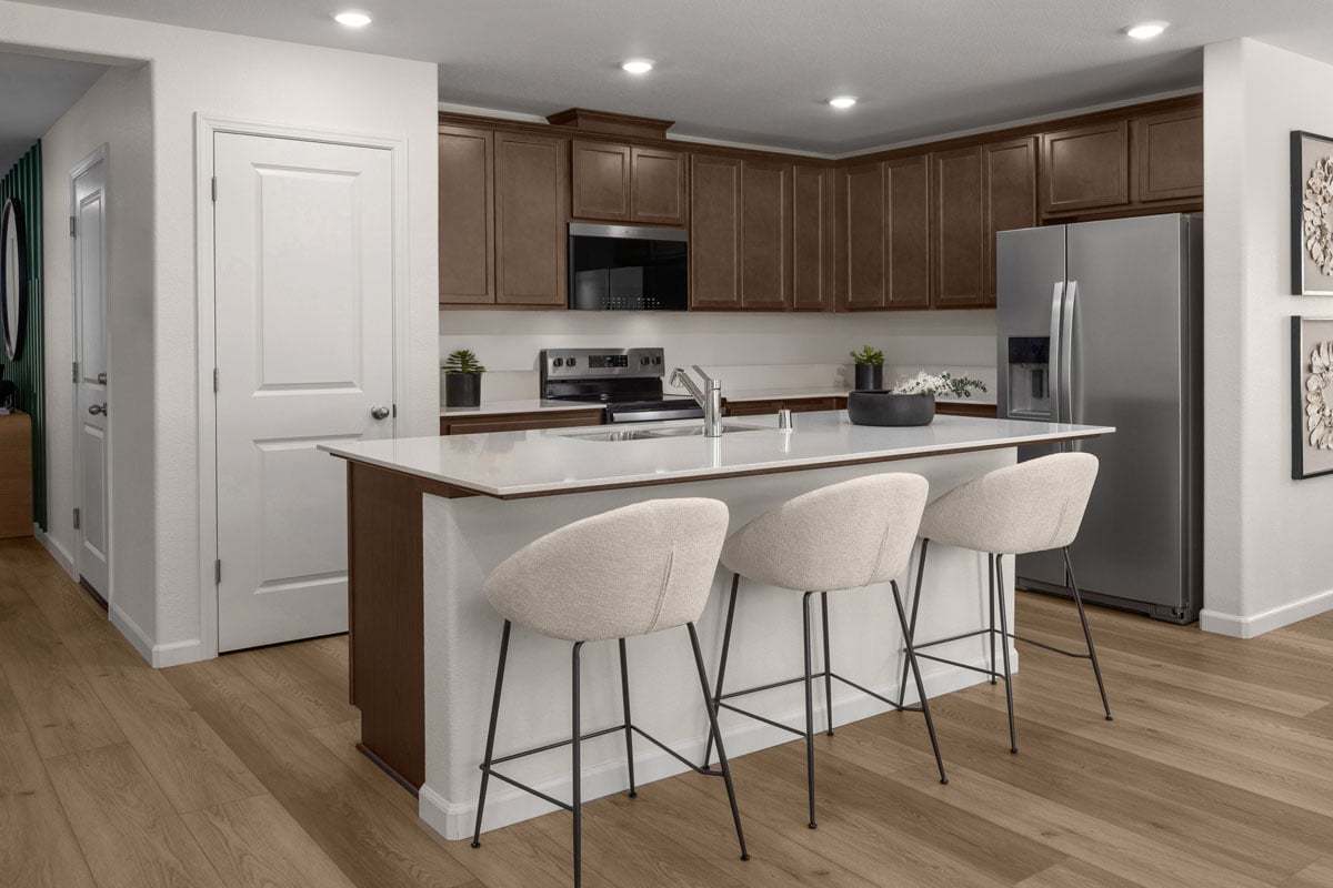 Plan 1481 Modeled - Kitchen