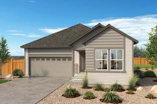 Plan 1382 Modeled - The Nest Classic at Canyon Creek: Erie, Colorado - KB Home