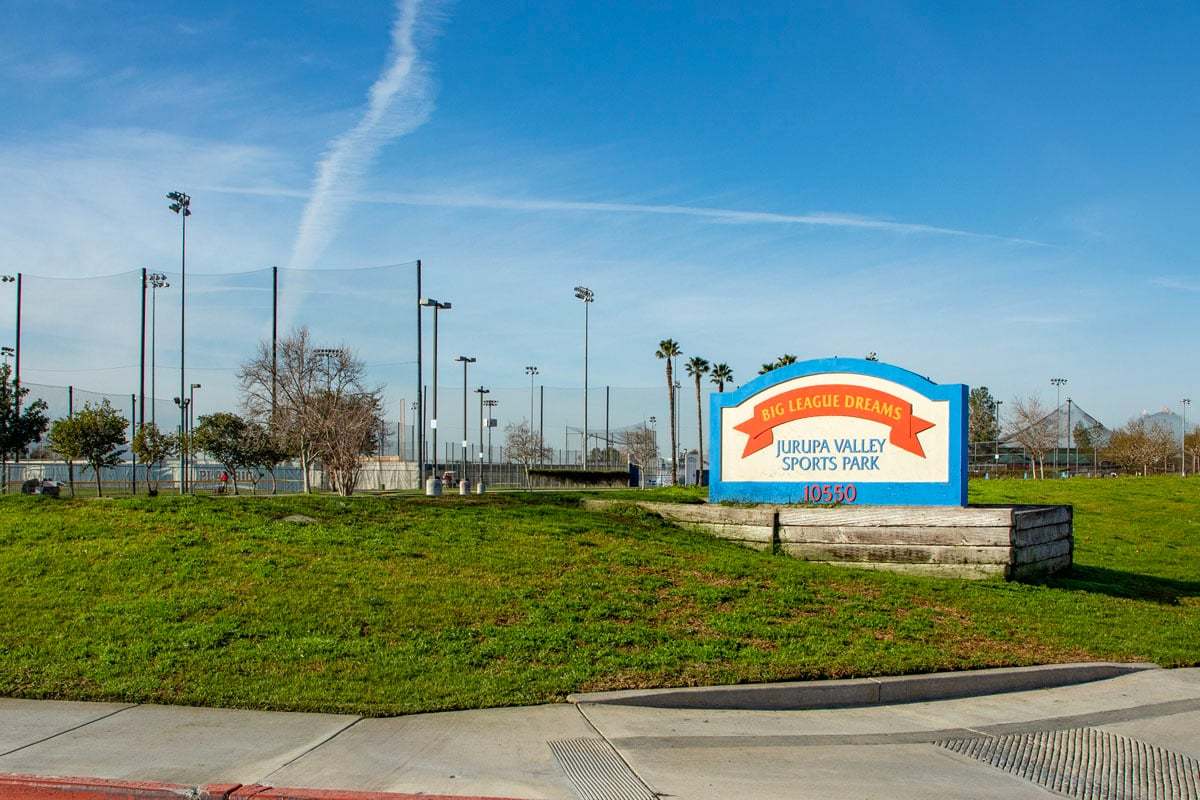 Near Big League Dreams in Jurupa Valley