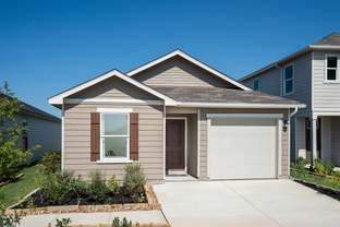 Plan 1245 Modeled - Medina Crossing - Villa Collection: Von Ormy, Texas - KB Home