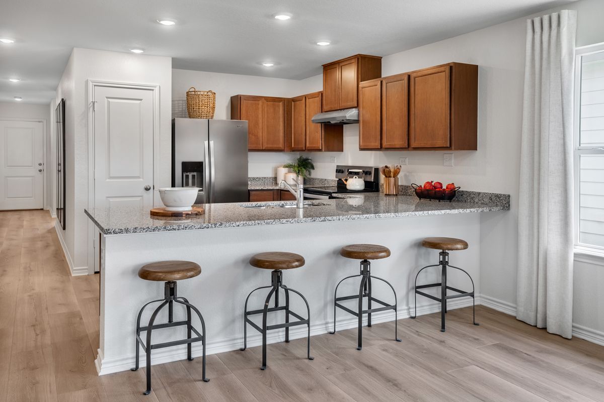 Plan 1245 Modeled - Kitchen