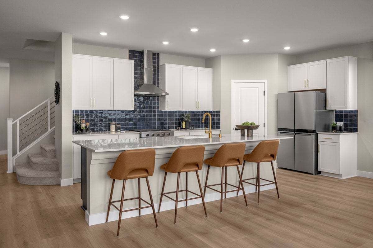 Plan 2469 Modeled - Kitchen