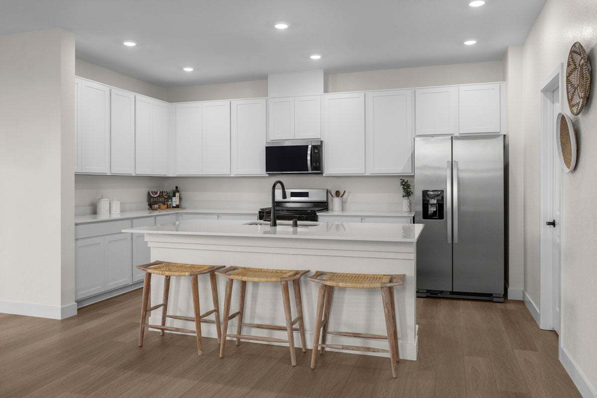 Plan 1901 Modeled - Kitchen